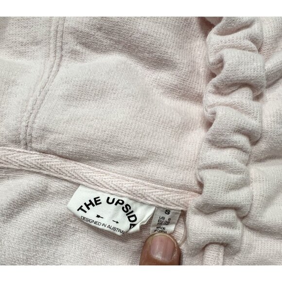 The Upside Litore Noelle Hoodie in Pastel Pink - Picture 4 of 4